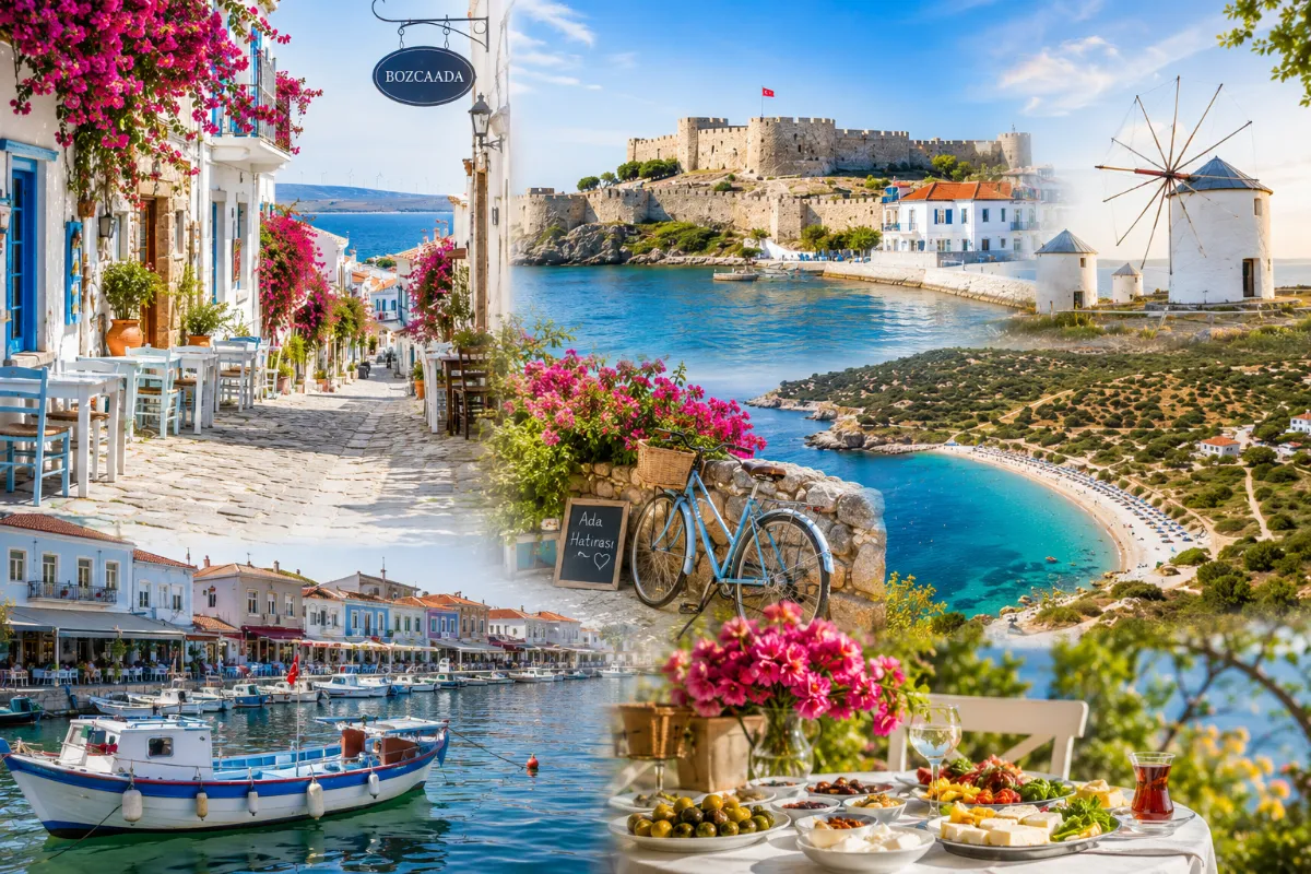 Bozcaada Gezilecek Yerler, Ulaşım ve Plajlar